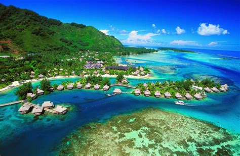 Wallpaper Beauty Of Nature Tahiti Islands Resort Is A