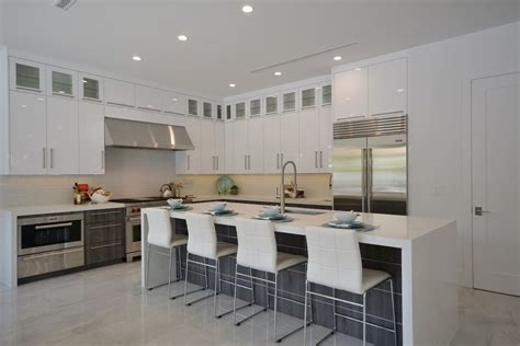 Custom Build Cabinets For New Home Build Contemporary Kitchen