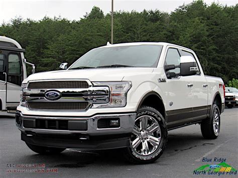 Ford F King Ranch Supercrew X In Star White Photo C