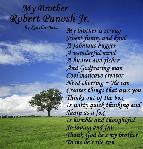 Brother and sister by lewis carroll. Karrlin Bain Creates: My Big Brother ~ by Karrlin Bain