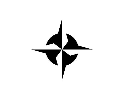 Imagen Vectorial De Compass Logo Y Símbolo Plantilla Icono 578139