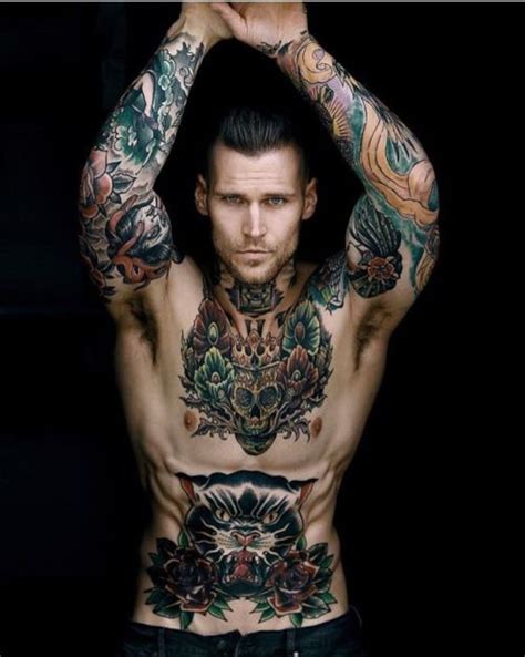 Ink It Up Trad Tattoos Blog Man With Tattoos Hot Guys Tattoos Tribal Tattoos Tattoo Guys