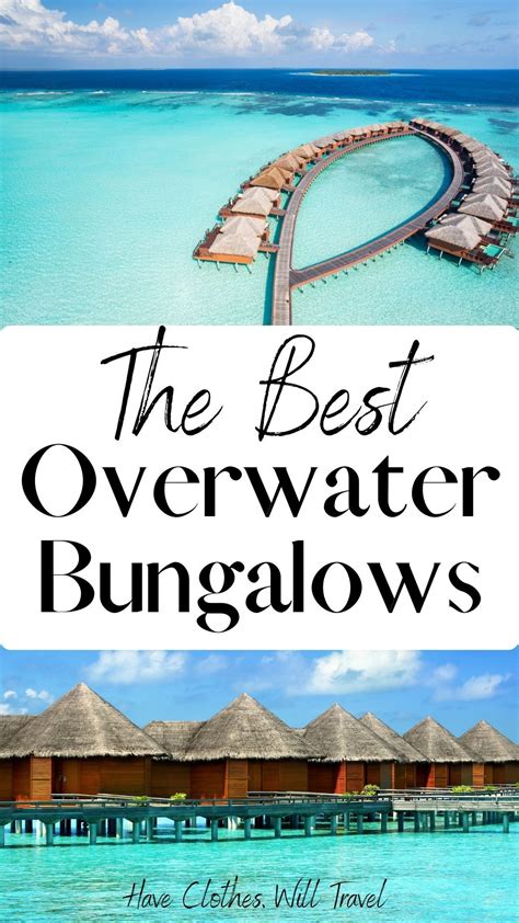 Best Overwater Bungalows Around The World According To Travel Bloggers
