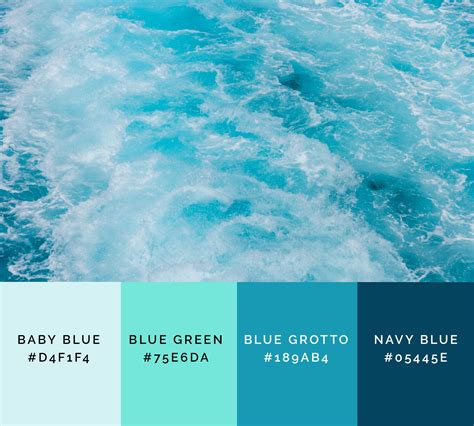 Shades Of Blue Color With Names HEX RGB CMYK Colors Explained