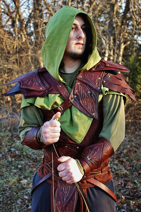 Copsewatch Druid Armor Leather Fantasy Elven Ranger Etsy Leather