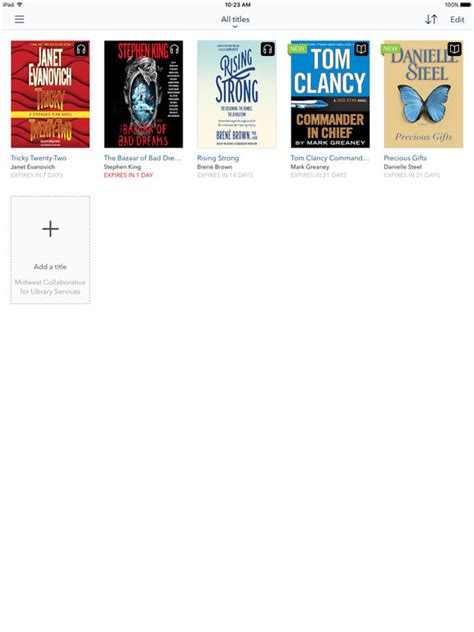 Overdrive Library Ebooks And Audiobooks On The App Store