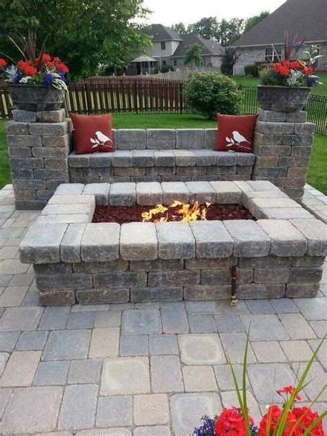 60 Small Paver Patio Ideas Pictures With Fire Pit 7 Small Paver Patio