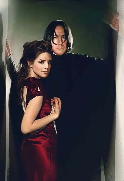 Severus Snape And Hermine Snape And Hermione Severus Snape Hermione