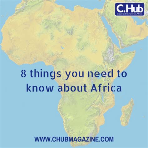8 Things You Need To Know About Africa