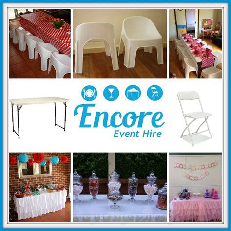 A Range Of Encore Event Hires Products All Available At