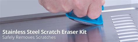 Could you scratch black steel and what does it look like after it has been scratched? Amazon.com: Rejuvenate Stainless Steel Scratch Eraser Kit Safely Removes Scratches Gouges Rust ...
