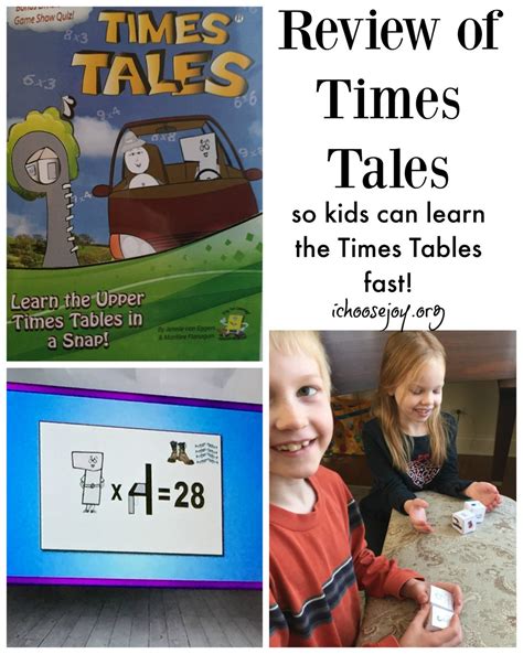 Review Times Tales Dvd To Learn Times Tables Fast I Choose Joy