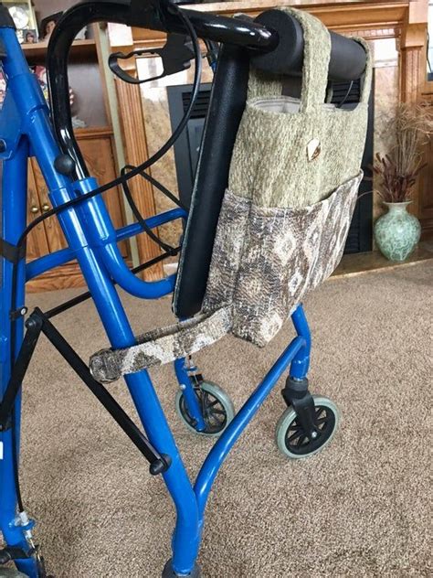 For the grandma who likes to brunch. Elegant walker bag Rollator gift for grandma nursing home ...