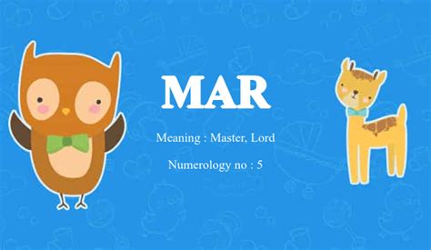 Mar Name Meaning