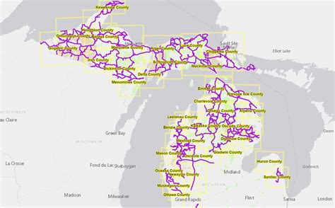 30 Snowmobile Trails Wisconsin Map Maps Online For You