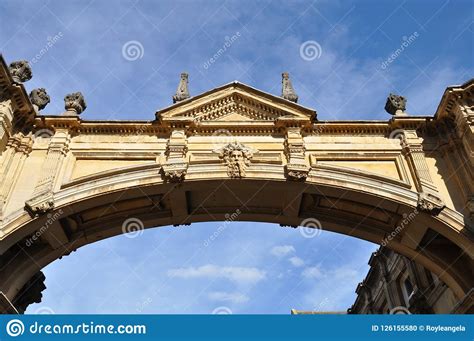 Ornate Bridge With Roman Reliefs Stock Photo Image Of Construction