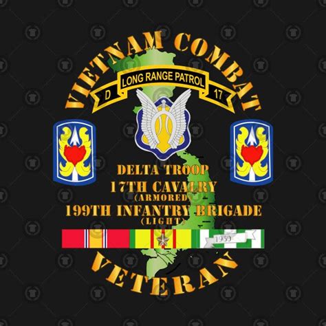 Vietnam Combat Veteran W D Troop 17th Cav 199th Inf Bde W Svc By