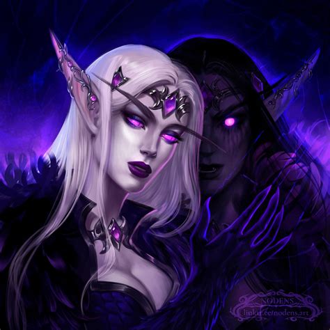 Void elf by Nodensss on DeviantArt