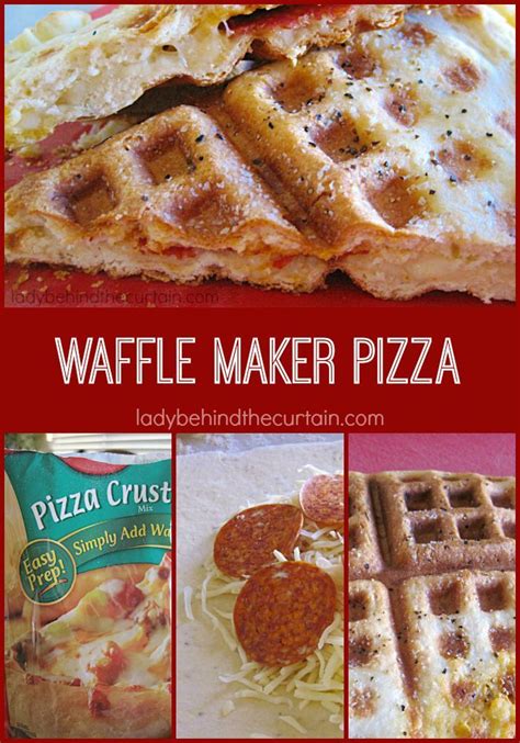 Waffle Maker Pizza Waffle Maker Recipes Waffles Yummy Food