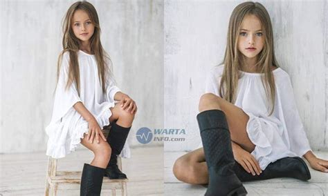 Kristina Pimenova Supermodel Cilik Rusia Wanita Tercantik Di Dunia Berjambang