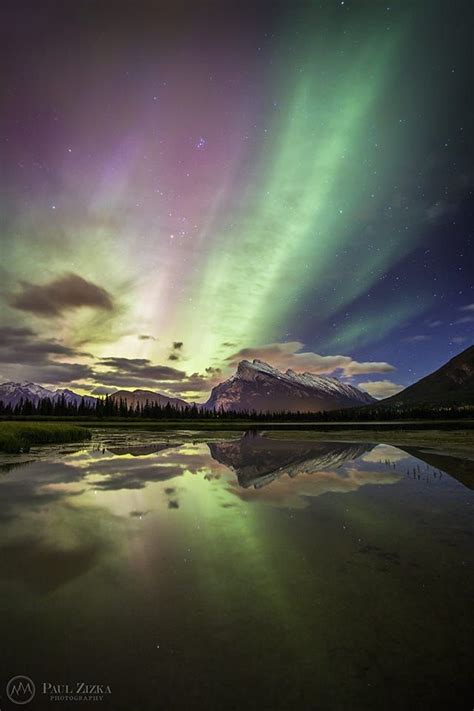 Rundle Spirits By Paul Zizka On 500px Northern Lights National Parks