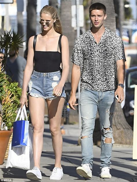 Patrick Schwarzenegger Shops With Leggy Girlfriend Abby Daily Mail Online