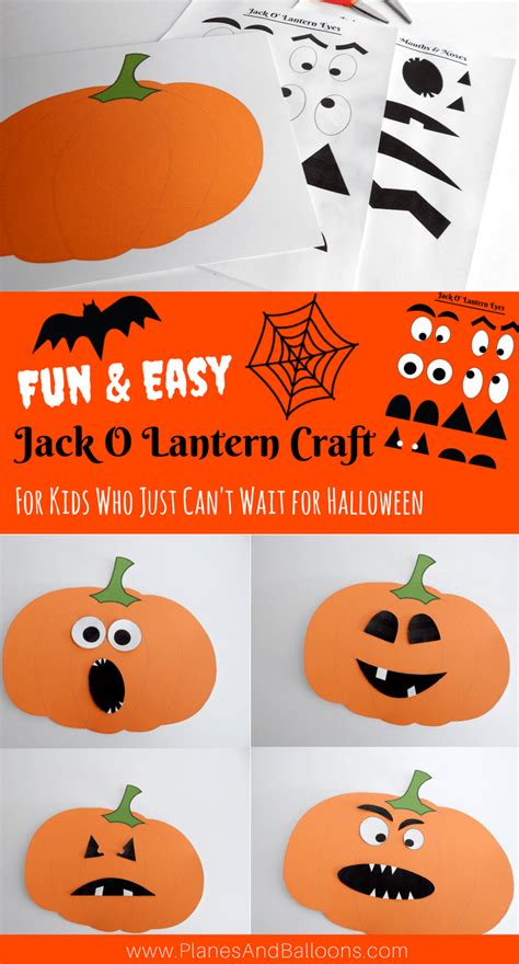 Easy Halloween Crafts For Preschool Kids To Make Fun Pumpkin Craft