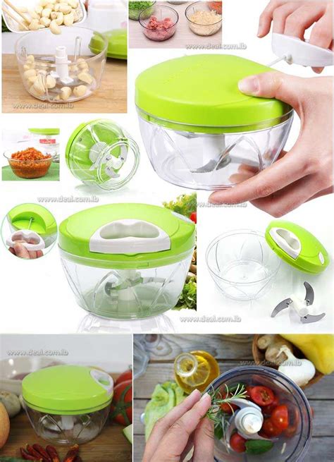 Manual Kitchen Food Chopping Machine Pulling Multifunction Blender For