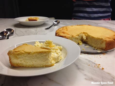 Italian Baked Ricotta Cheesecake Maddie Loves Food