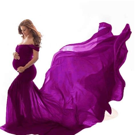 long maternity off shoulder pregnant dress etsy purple maternity dress maternity long dress