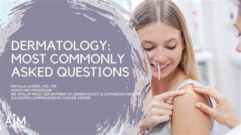 Dermatology Most Commonly Asked Questions Youtube