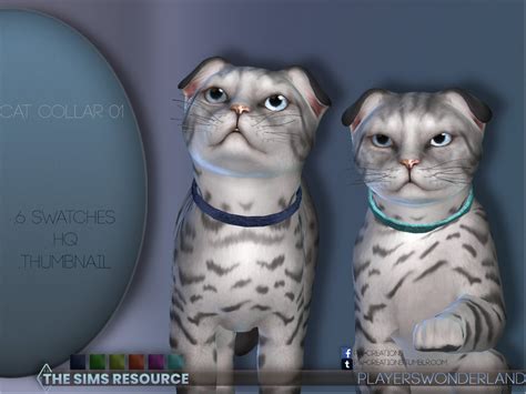 Playerswonderlands Cat Collar 01 Cat Collars Cat Accessories Pet
