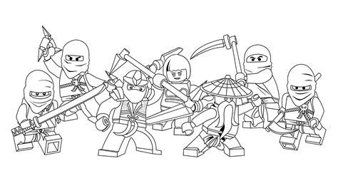 Ninjago is a fantasy world in which brave martial artists led by master wu defeat evil. Lego Ninjago Printable Coloring Pages | Free Coloring ...