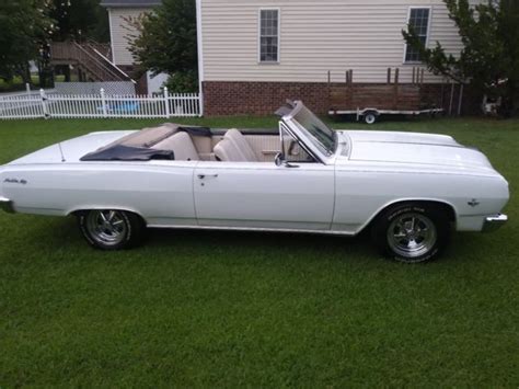1965 Chevy Chevelle Ss Malibu Convertible Real 138 Vin Real Super