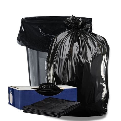 Buy Plasticplace Contractor Trash Bags 55 60 Gallon │ 60 Mil │ Black