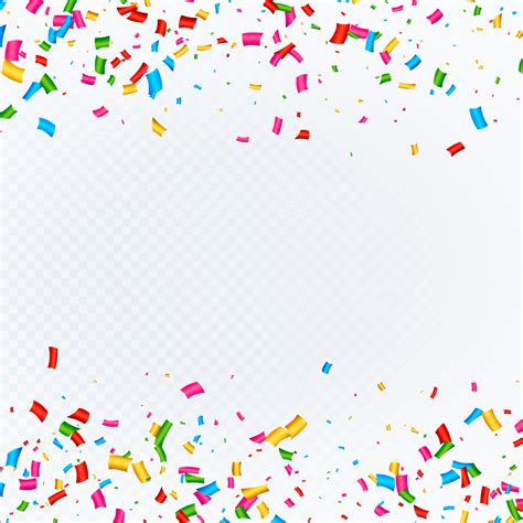 Abstract Background With Falling Confetti Vector Download Free Vector