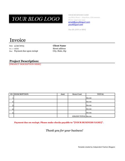 Invoice Make Payment To Invoice Template Ideas