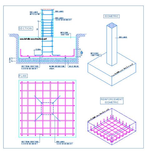 How To Design Column Footing Column Footing Design Images And Photos
