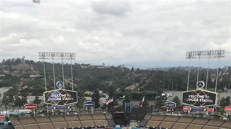 World Series View Of The Day The Dodger Stadium Entrance And Top Row