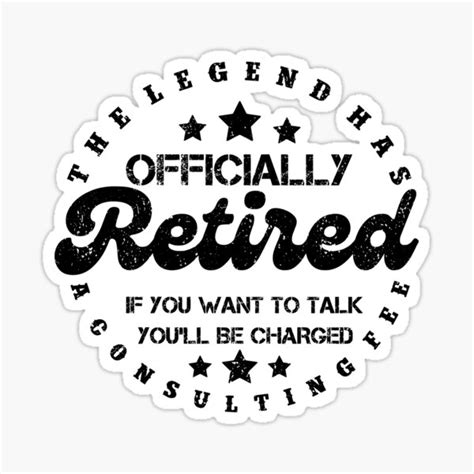 The Legend Has Officially Retired Funny Retirement Tshirt Retirement