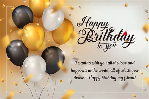 Simple Birthday Wishes For Friend Or Anyone Is Happy Birthday Most Of Us