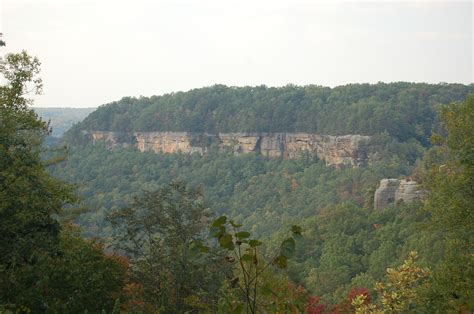 Red River Gorge Scenic Byway View From Geological Overlook Us