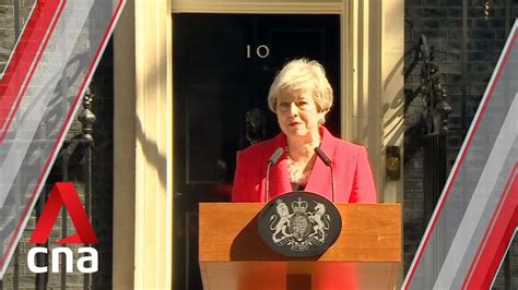 British PM Theresa May Announces She Will Resign On June YouTube