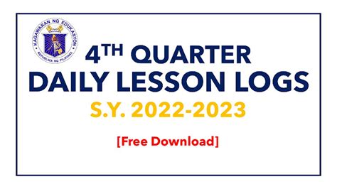 Grade Daily Lesson Logs Nd Quarter S Y Deped Share Hot Sex Picture