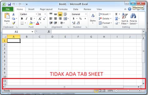 Cara Menampilkan Tab Sheet Dst Pada Ms Excel Yang Hilang Ide Vrogue