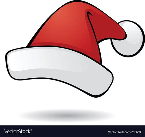 Santa hat Royalty Free Vector Image - VectorStock