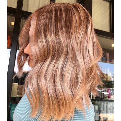 Fall Color Trend Warm Balayage Looks Behindthechair Com Haircolor Copper Blonde Balayage