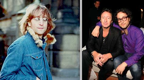 John Lennon Julian Lennon And Sean Lennon 25 Music Stars And Their