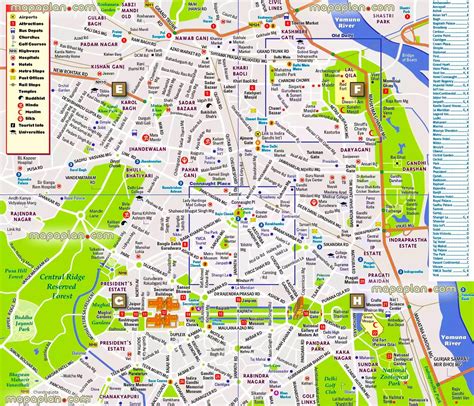 Map Of New Delhi Offline Map And Detailed Map Of New Delhi City