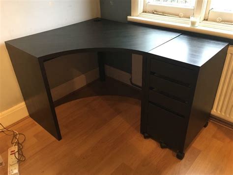 So i made one to size. Ikea Micke Corner Desk + Draws & File Storage | in ...